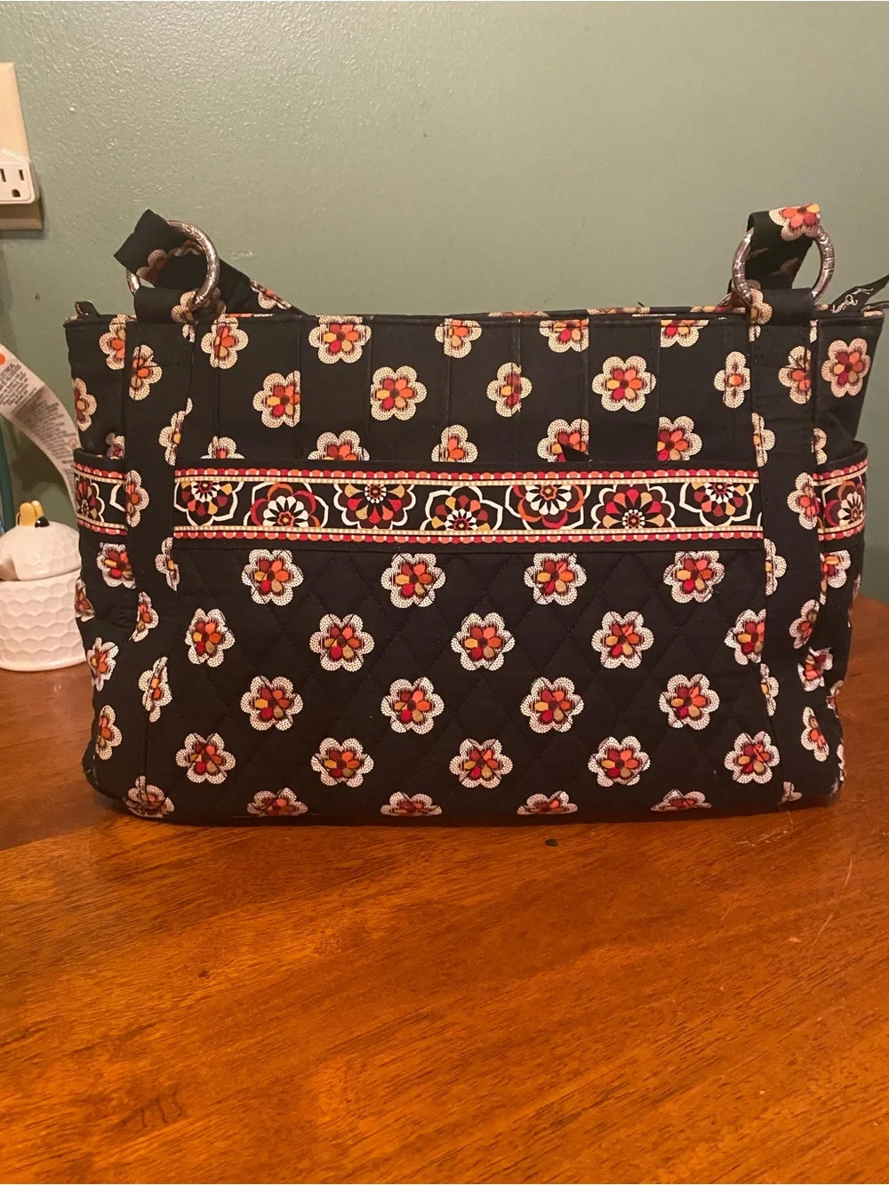 Vera Bradley quilted bag Pirouette pattern